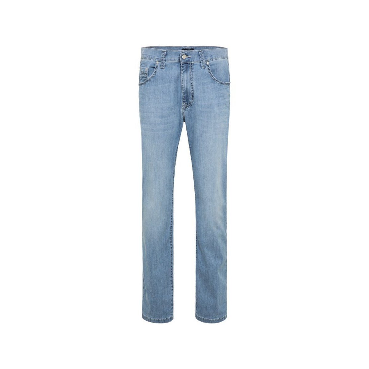 Jeans regular Authentic Pioneer pflegeleicht) Chinos schwarz (1-tlg.,