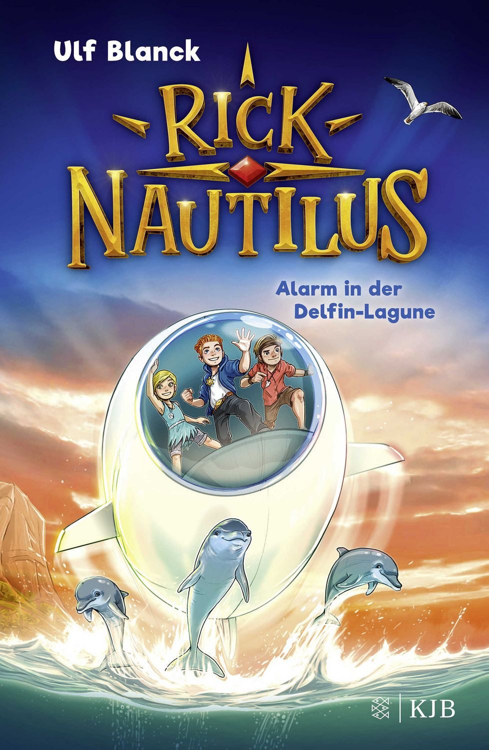 Kinderbuch Rick Nautilus – Alarm in der Delfin-Lagune Band 3 Ulf Blanck