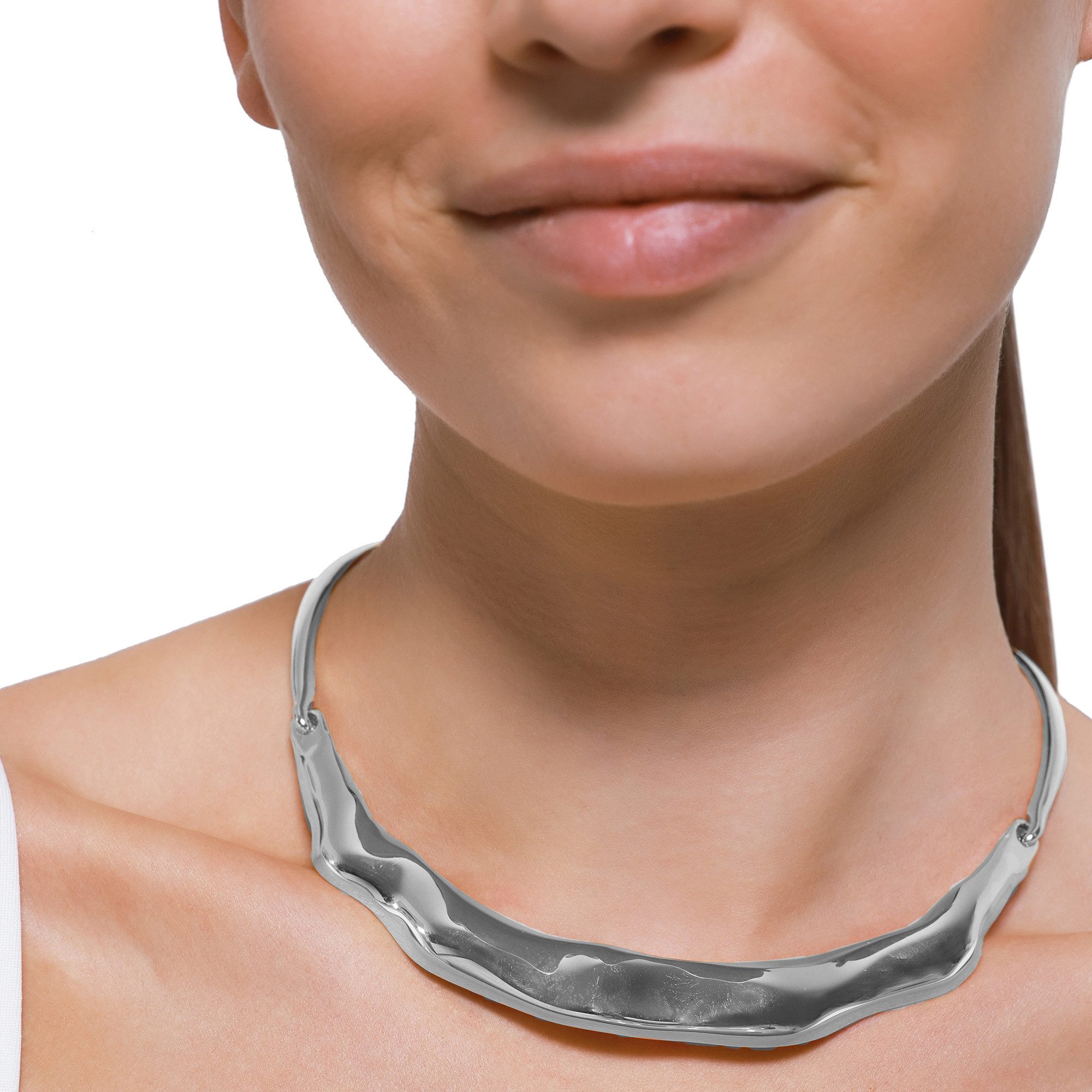 Heideman Collier Benita silberfarben poliert (keine Angabe, inkl. Geschenkverpackung), Choker Frauen