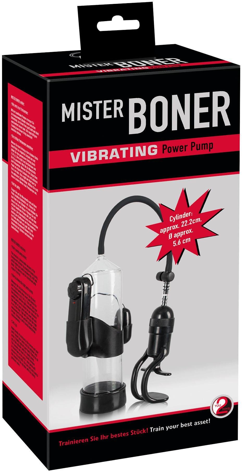 Boner Mr. Penispumpe You2Toys Potenzfördernd Vibrating Pump,