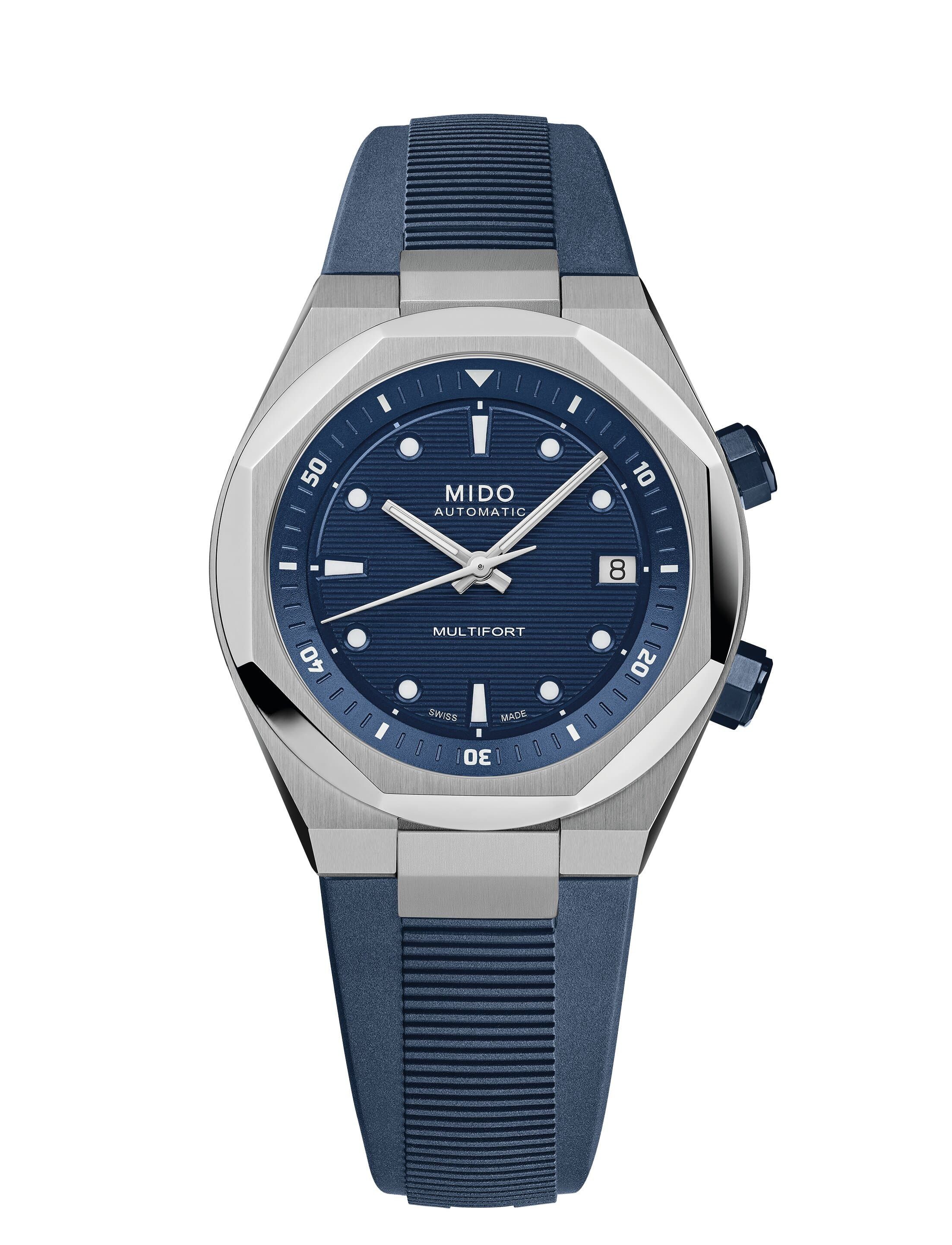 Armband Mido Herren Uhr M047.507.17.041.00 Multifort 8 Two Crowns