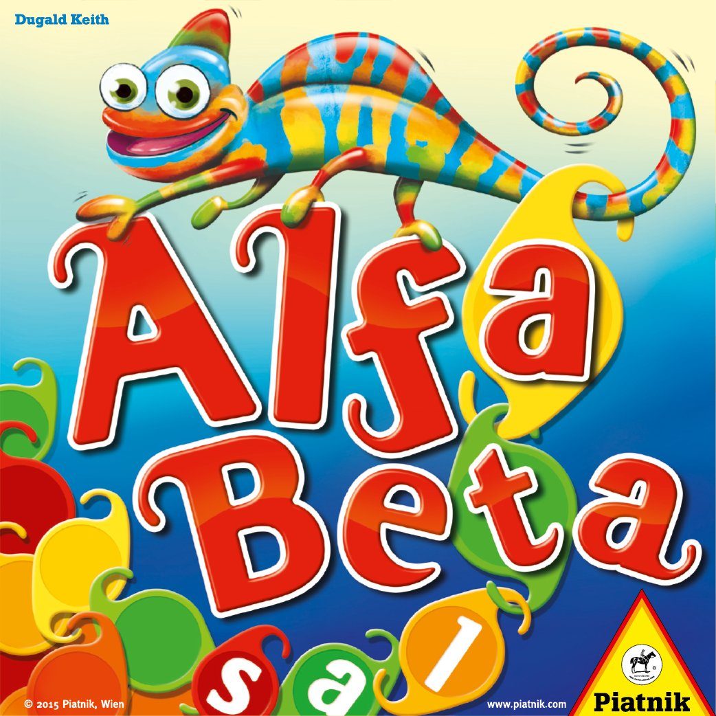 Piatnik Spiel Piatnik 6348 Alfa Beta,Familienspiel, Kinderspiel