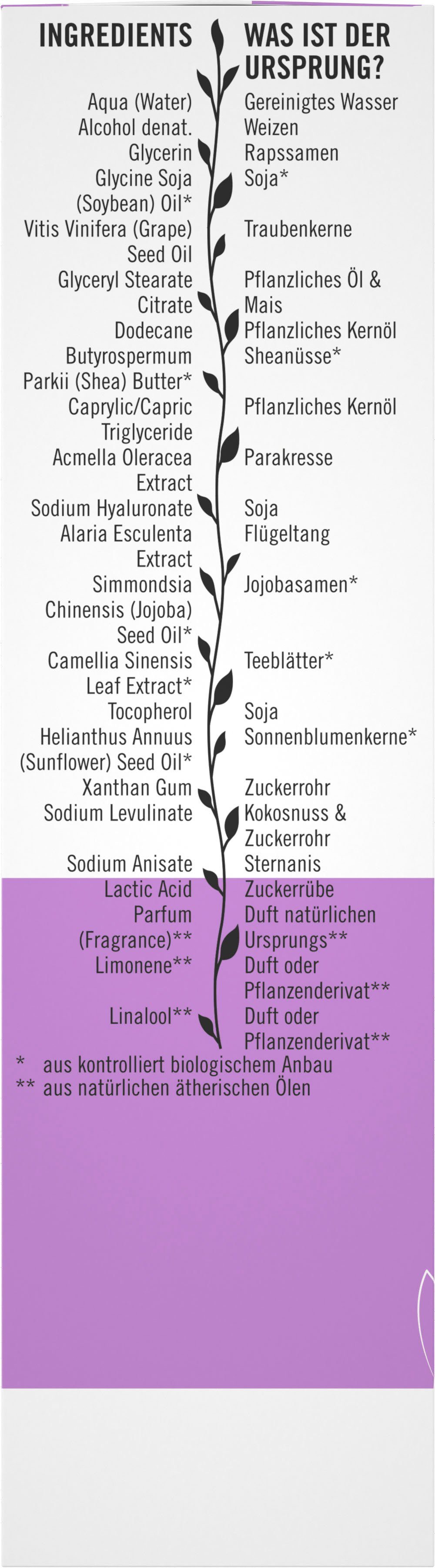 Sofort Hyaluron Gesichtsserum Glättender SANTE Booster