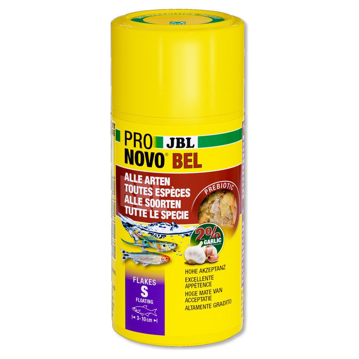 JBL GmbH & Co. KG PRONOVO BEL FLAKES S, Trockenfutter für: Fische