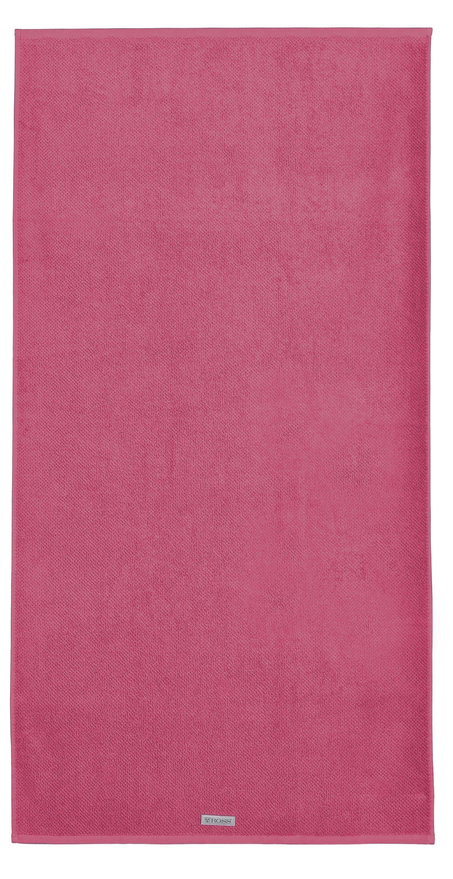 Waschhandschuh Duschtuch (1-St), SELECTION ROSS silber Frottee ROSS Handtuch Serie GOTS 4007-13, malve, Verifiziert, Gästetuch Handtuch rechteckig