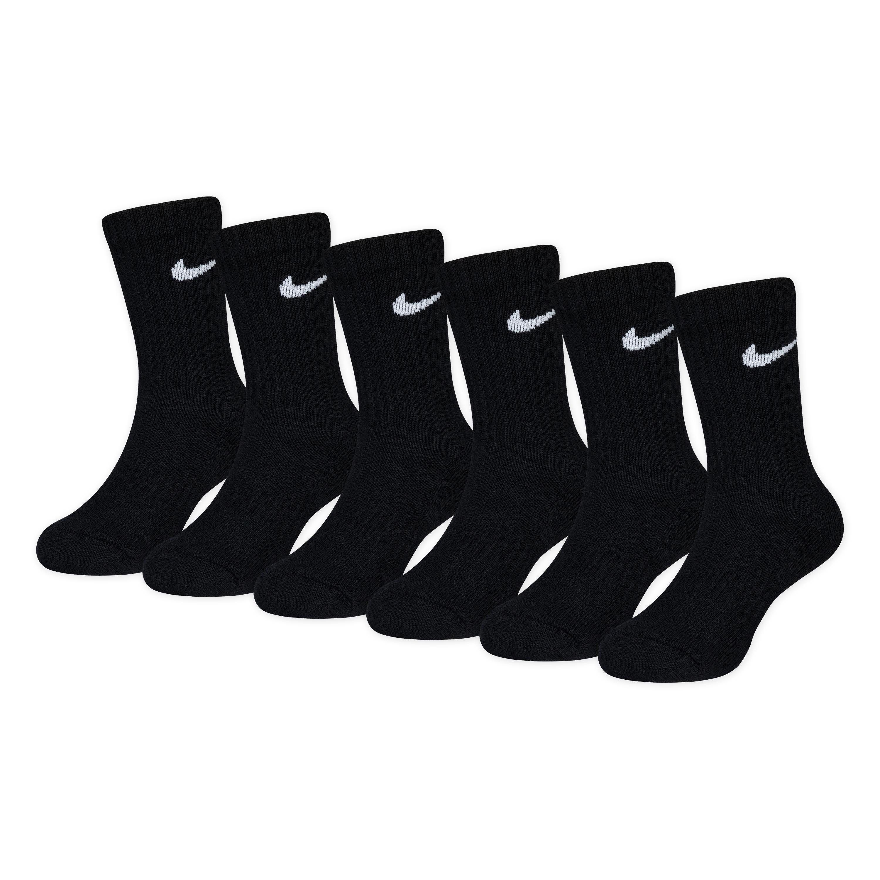 Nike Sportswear Socken NHB NIKE DF PERF BASIC CREW für Kinder geeignet, aus Baumwolle, Polyester und Elasthan