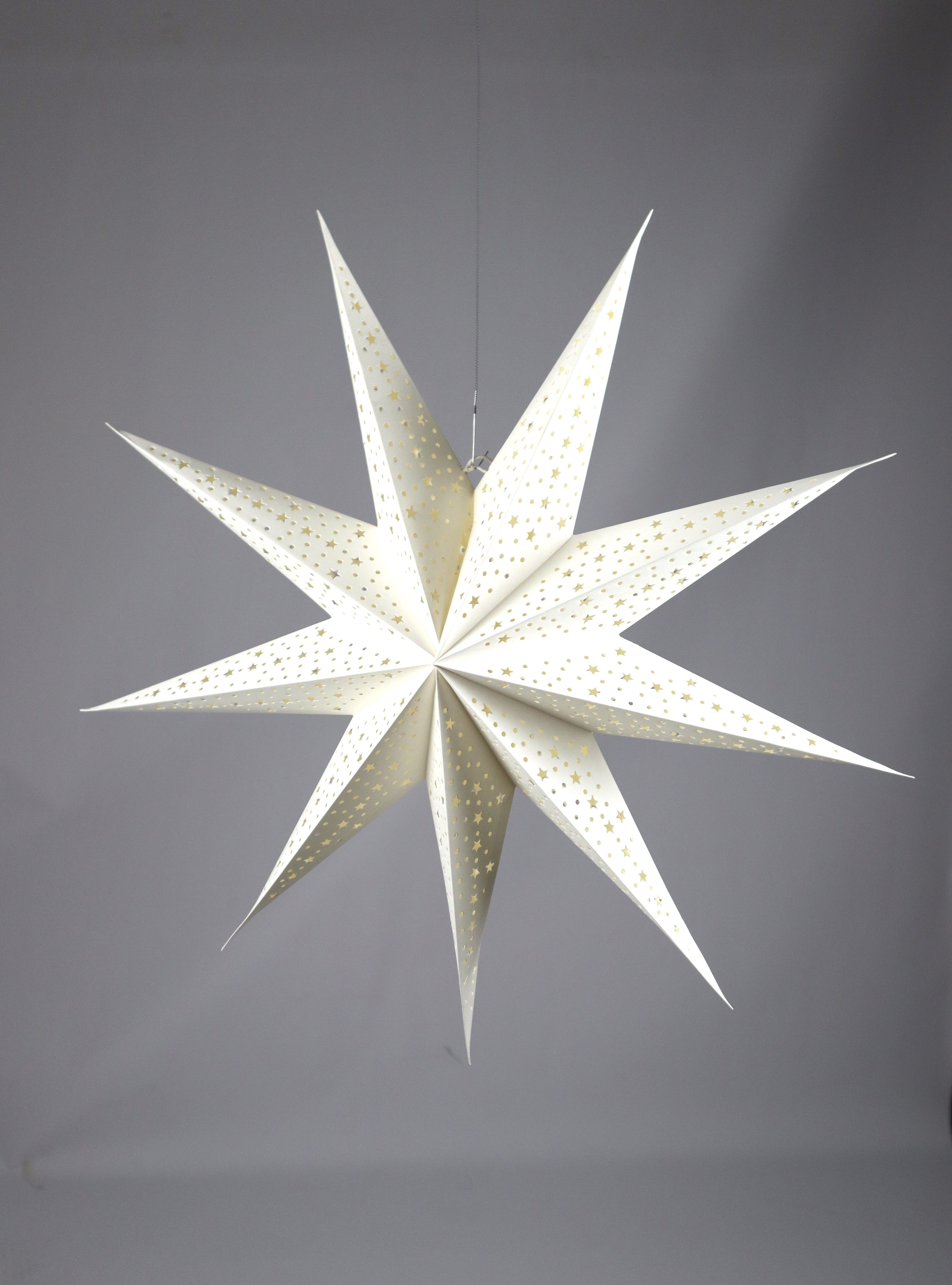 Dekostern aus Papier