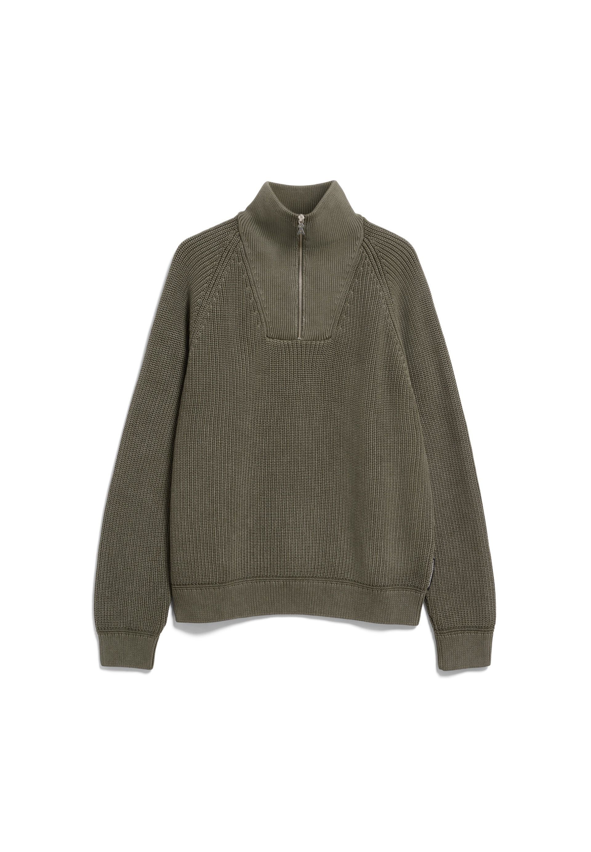 Armedangels Strickpullover KAALVES GMT DYE Pullover aus Bio-Baumwolle Regular Fit
