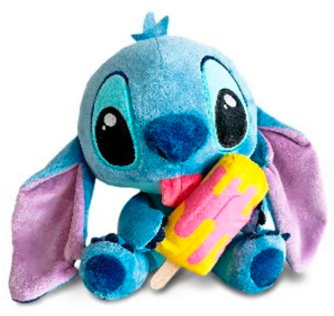 SIMBA Plüschfigur Plüsch Stofftier Disney Stitch mit Eis am Stiel 25cm 6315 günstig online kaufen