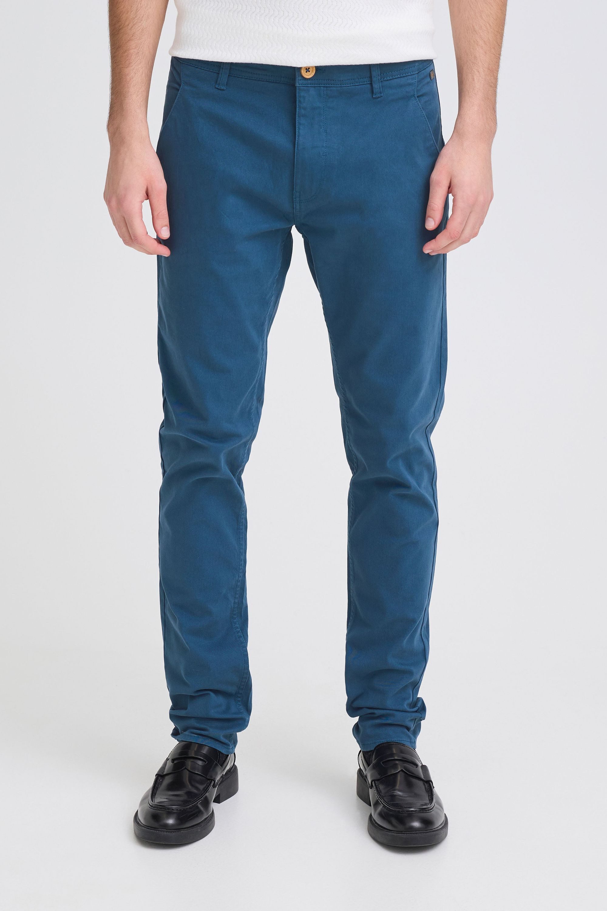 Blend Chinohose BHNatan Stoffhose mit normalem Bund und schmalem Beinen - Slim Fit
