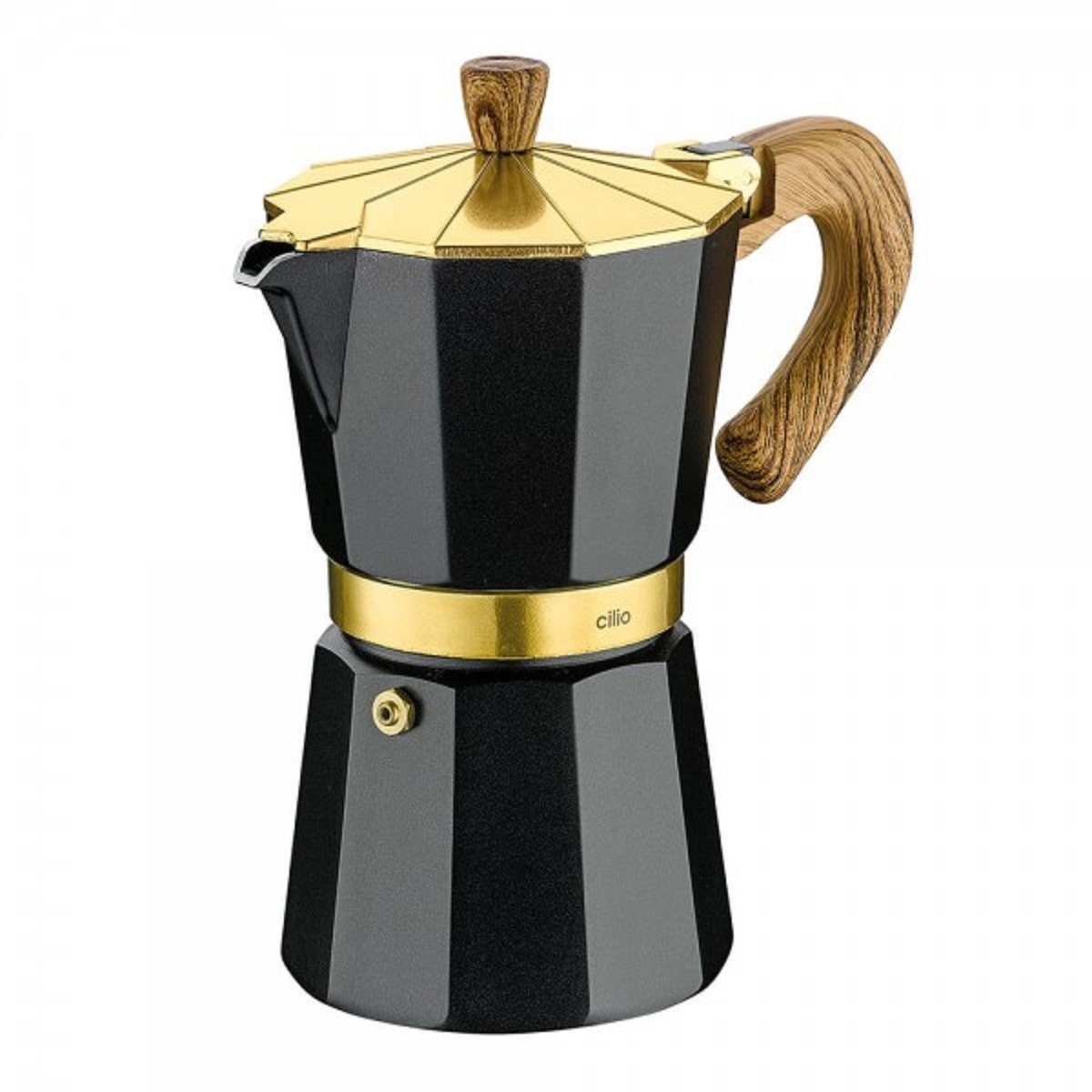 Cilio Kaffeebereiter Cilio, Espressokocher CLASSICO ORO