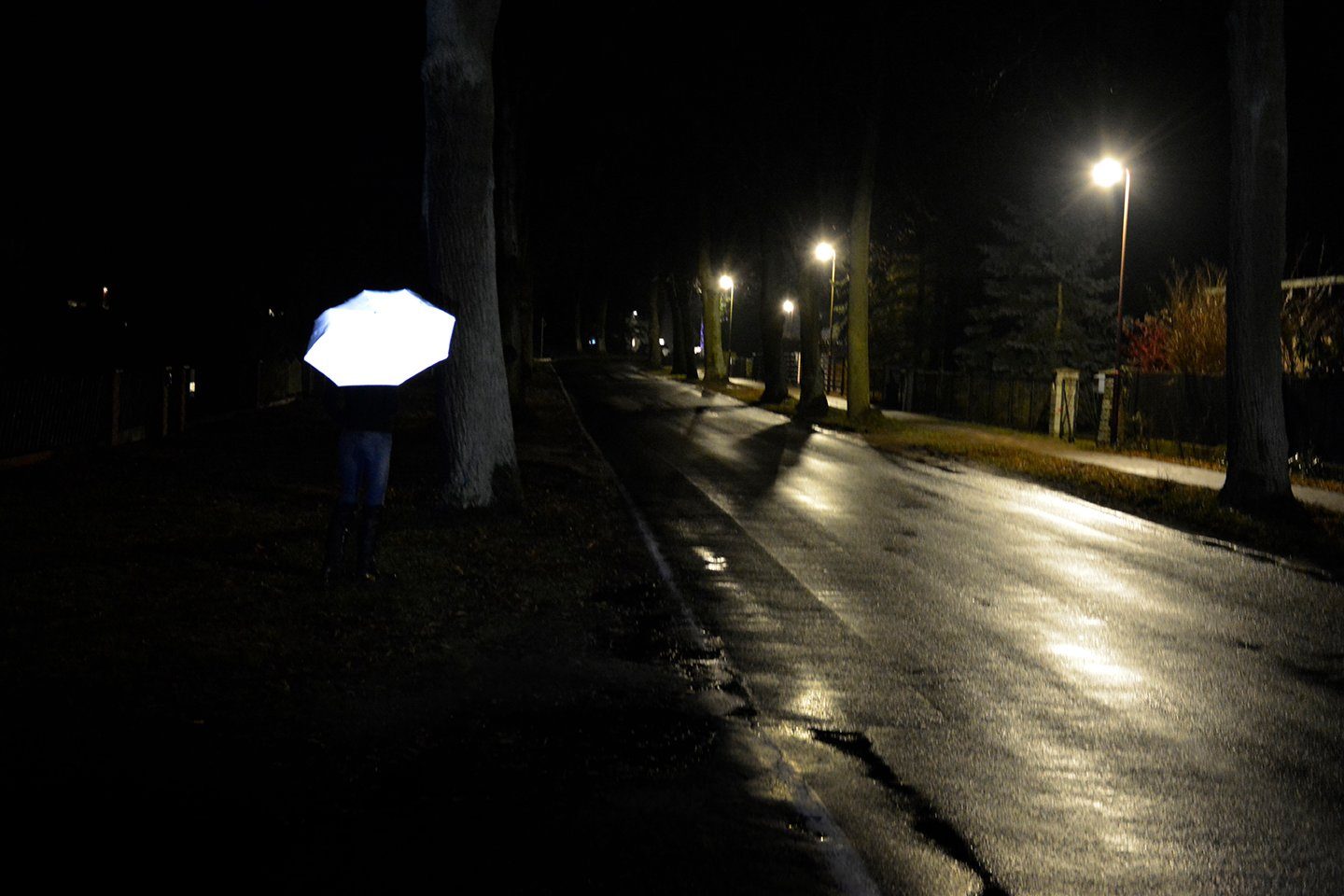 iX-brella Taschenregenschirm First Class full reflective - mit Auf-Zu-Automatik, mit vollständig reflektierendem Dach und UV-Schutz