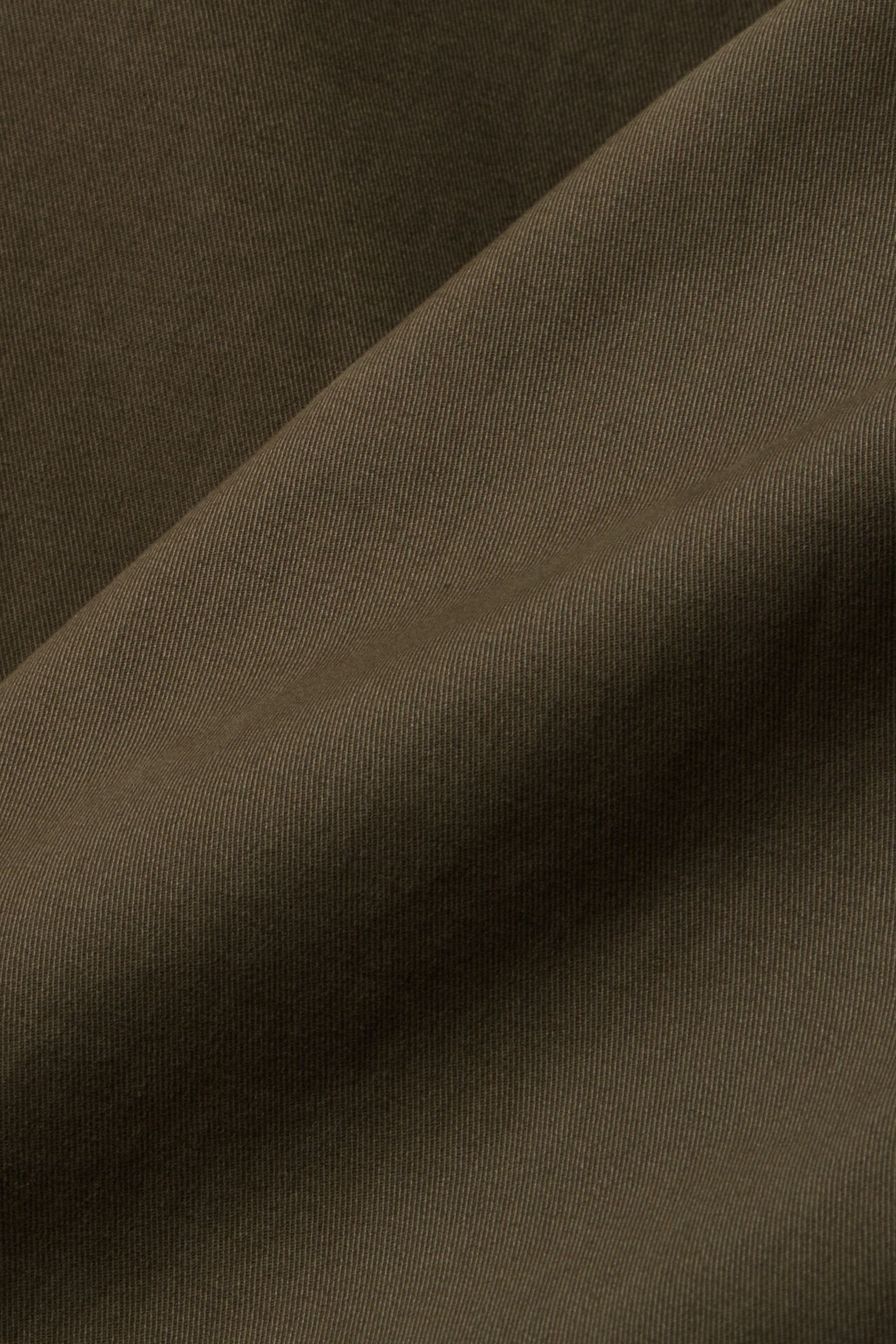 dark Esprit Stoffhose khaki