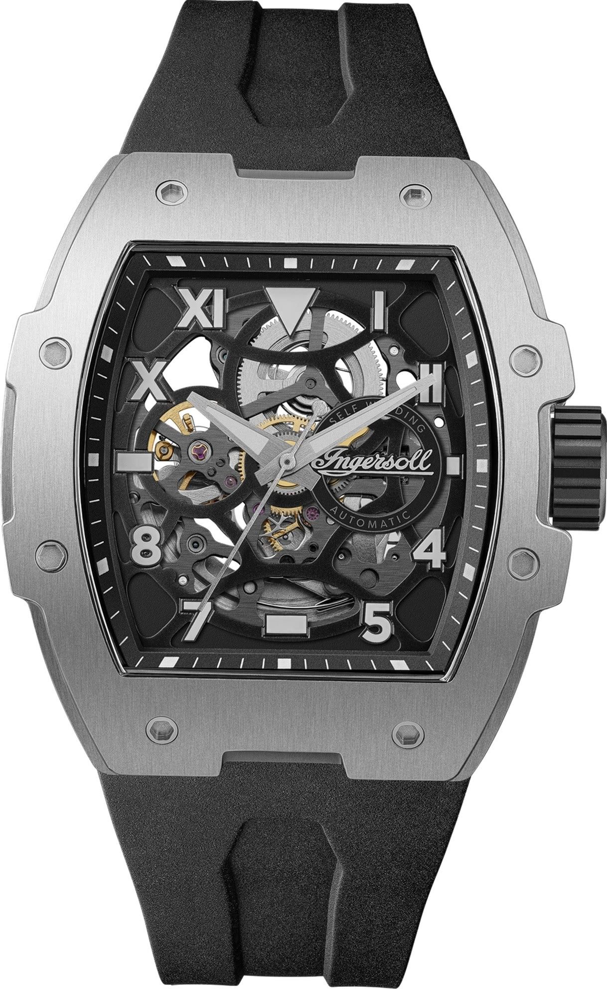 Quarzuhr Ingersoll Herrenuhr PUR schwarz Ingersoll