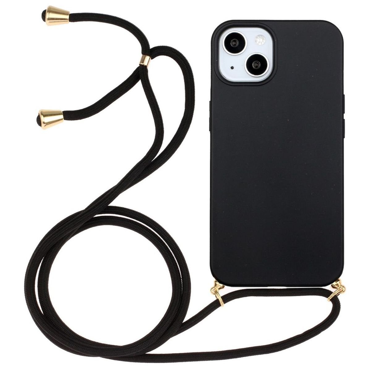 CoverKingz Handyhülle Hülle für Apple iPhone 14 Plus Handyhülle Silikon Case Handykette