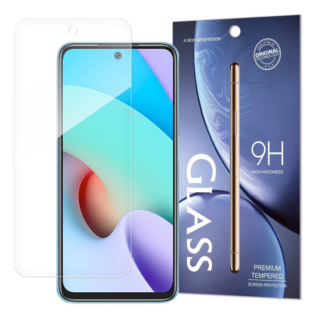 cofi1453 Handyhülle 3 Stück Schutzglas 9H für XIAOMI REDMI 10 2022 6,5 Zoll, Displayschutz Panzerglasfolie