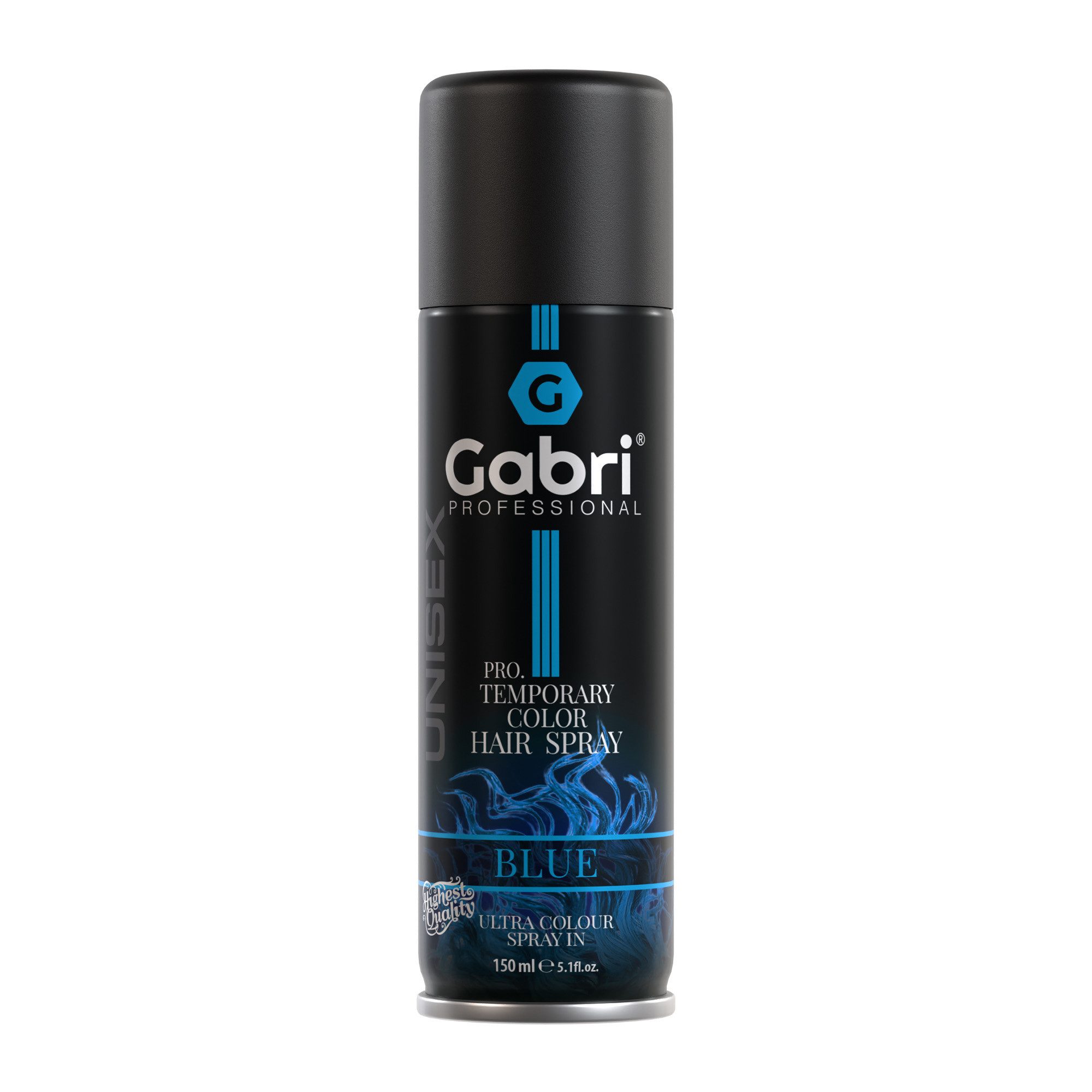 Gabri Professional Haartönung Gabri Professional - Pro Temporary Hair Colour Spray Blue 150ml