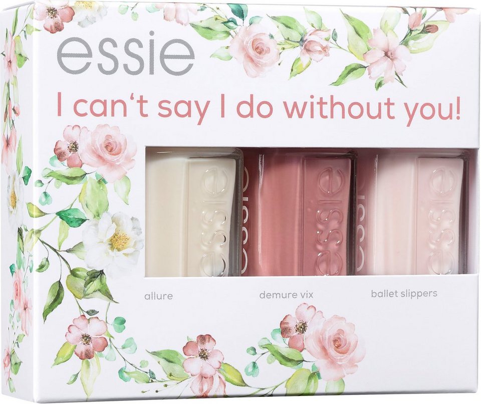 essie Nagellack-Set Bride Nagellack Set I can't say I do without you,