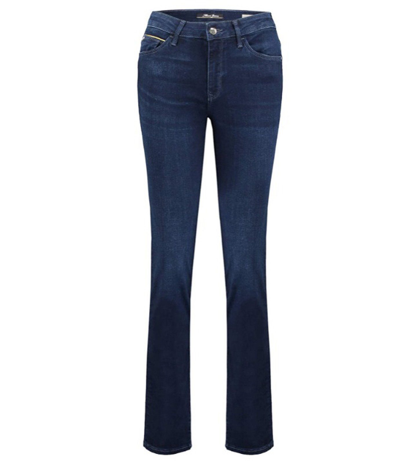 Mavi Regular-fit-Jeans »mavi jeans Straight Leg Hose modische Damen High  Waist Jeans Freizeit-Hose Dunkelblau« online kaufen | OTTO