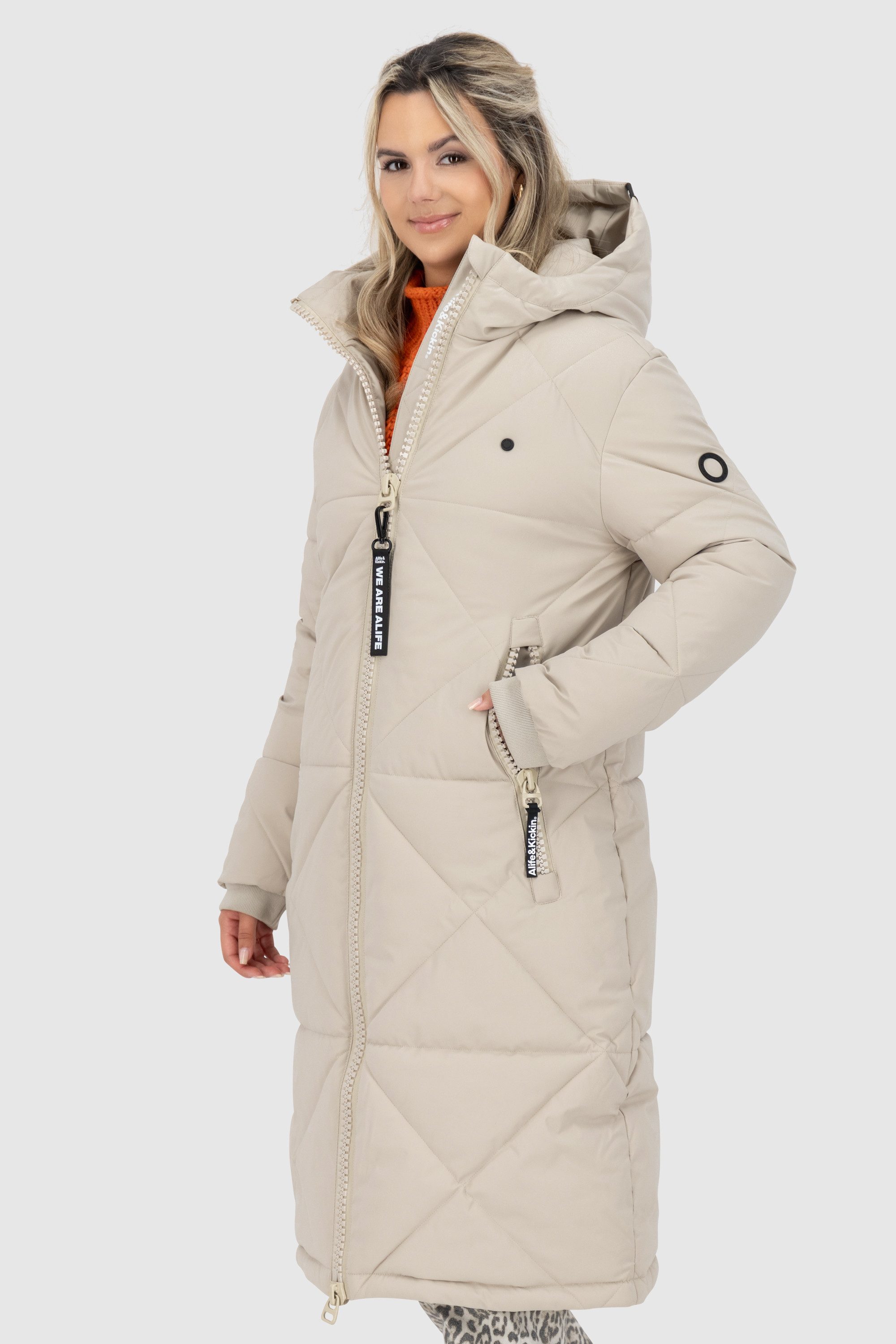 Alife & Kickin Wintermantel EnyaAK A Puffer Coat CS Winterjacke, Longjacket, Parka