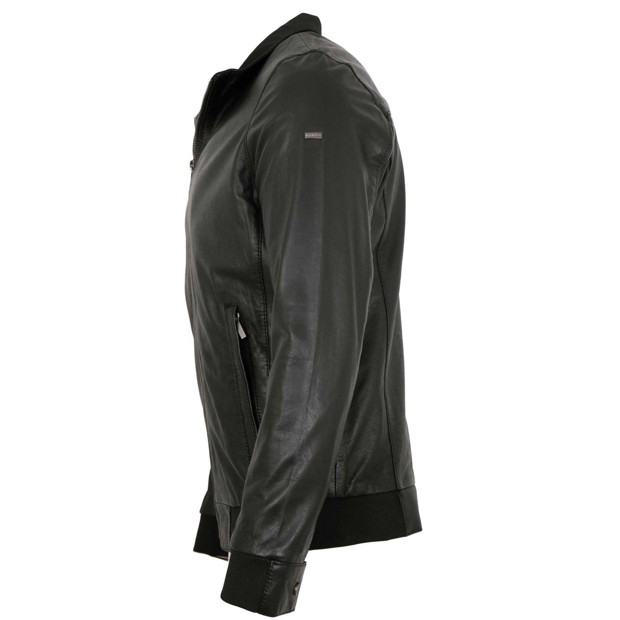 bugatti Lederjacke Alfredo Bugatti - Herren Lederjacke Blouson Lammnappa sc günstig online kaufen