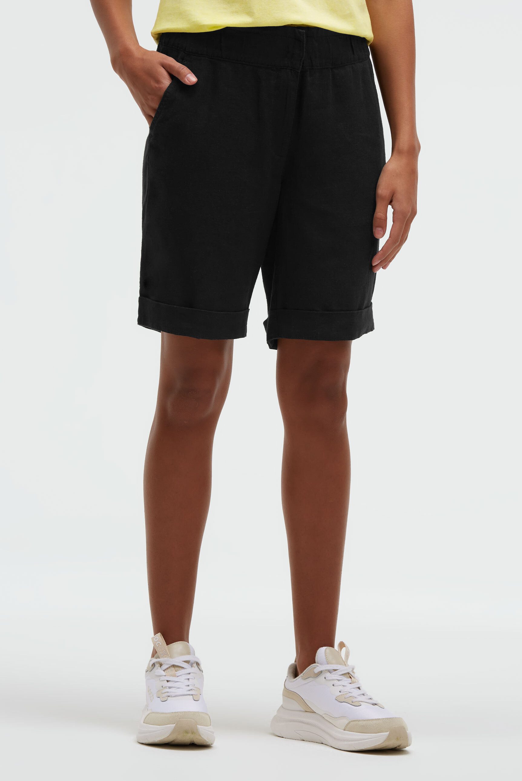 SOCCX Shorts mit Turn-Up-Saum