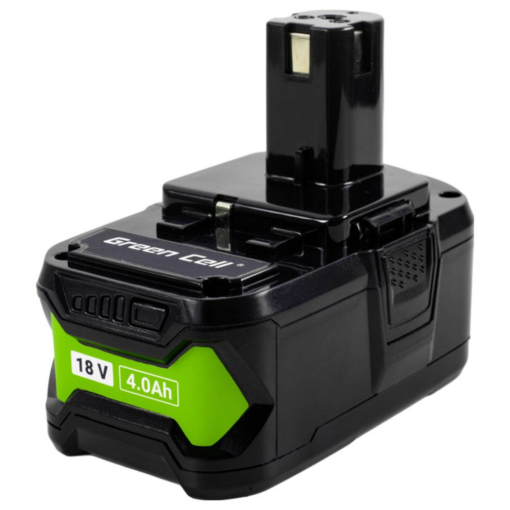 Green Cell Green Cell GC-PTRY18V4 RB18L40 Werkzeug-Akku 18 V 4.0 Ah Li-Ion Akku