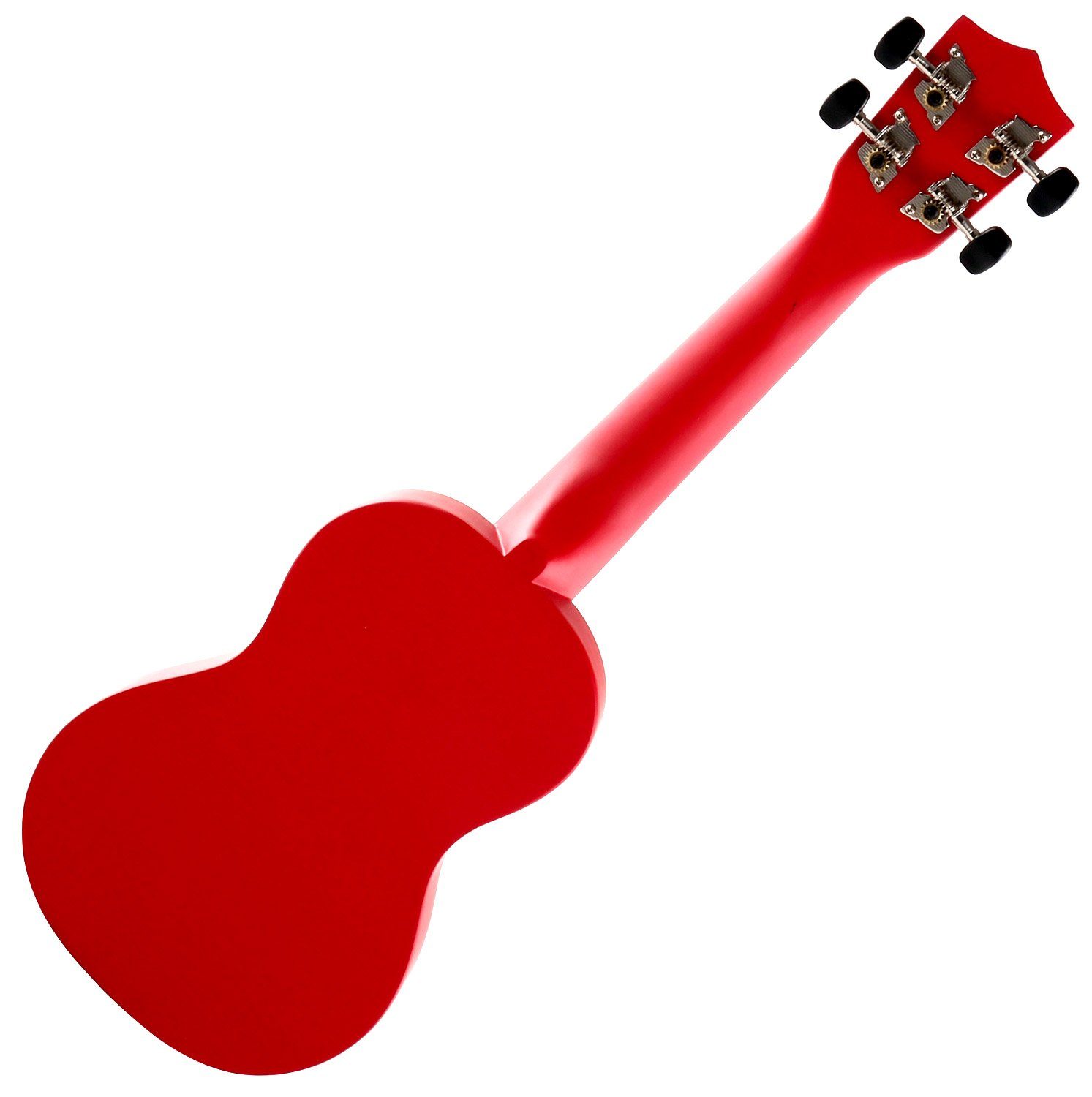Classic Cantabile Ukulele Sopranukulele (Ukulele, Uke, 15 Bünde, leichtgängige Gitarrenmechanik)