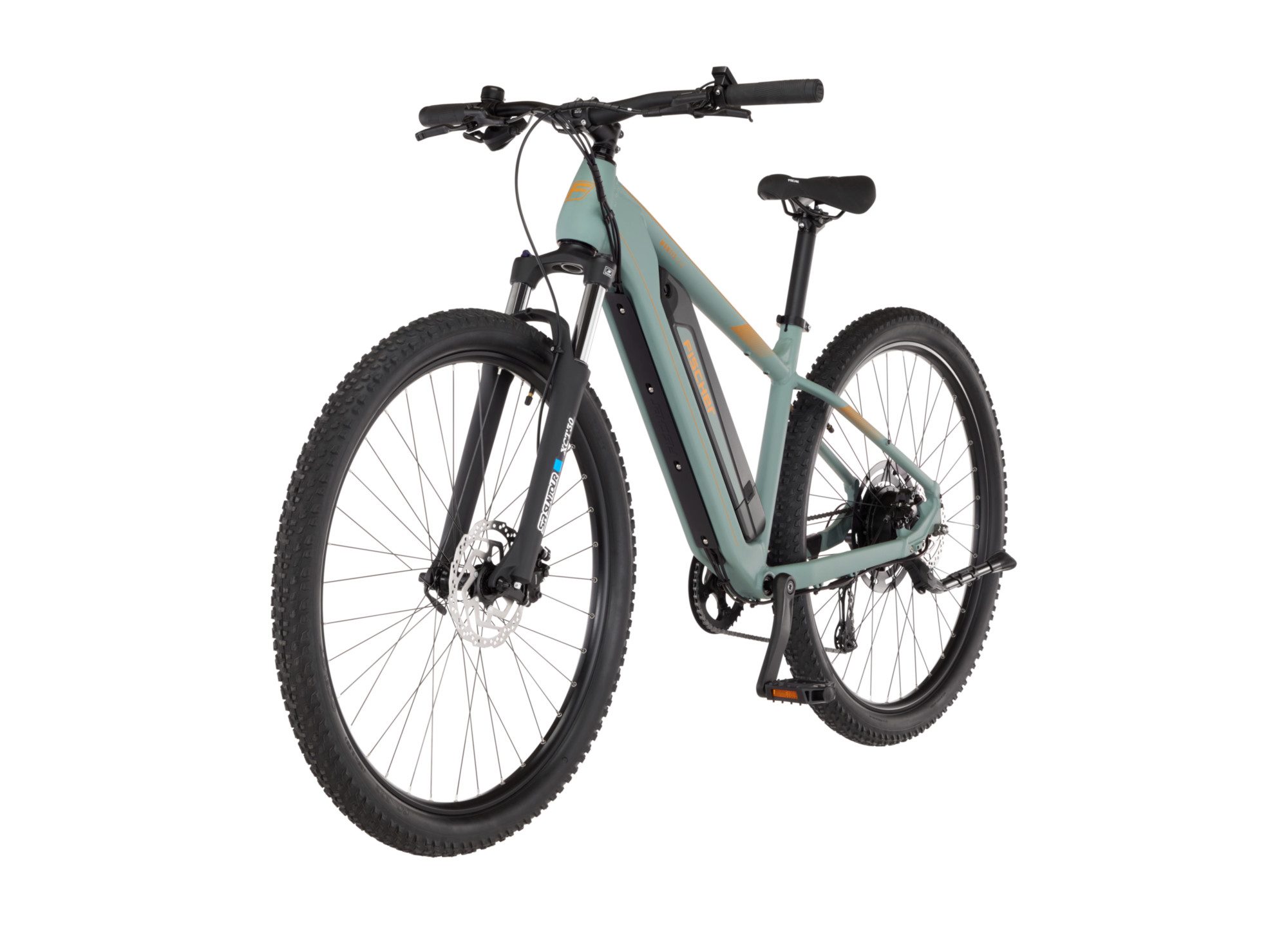 FISCHER Fahrrad E-Bike Mountainbike MONTIS 2.2 688 ACTIVE, 10 Gang Shimano Cues RD-U6020-10 Schaltwerk, Heckmotor, 688 Wh