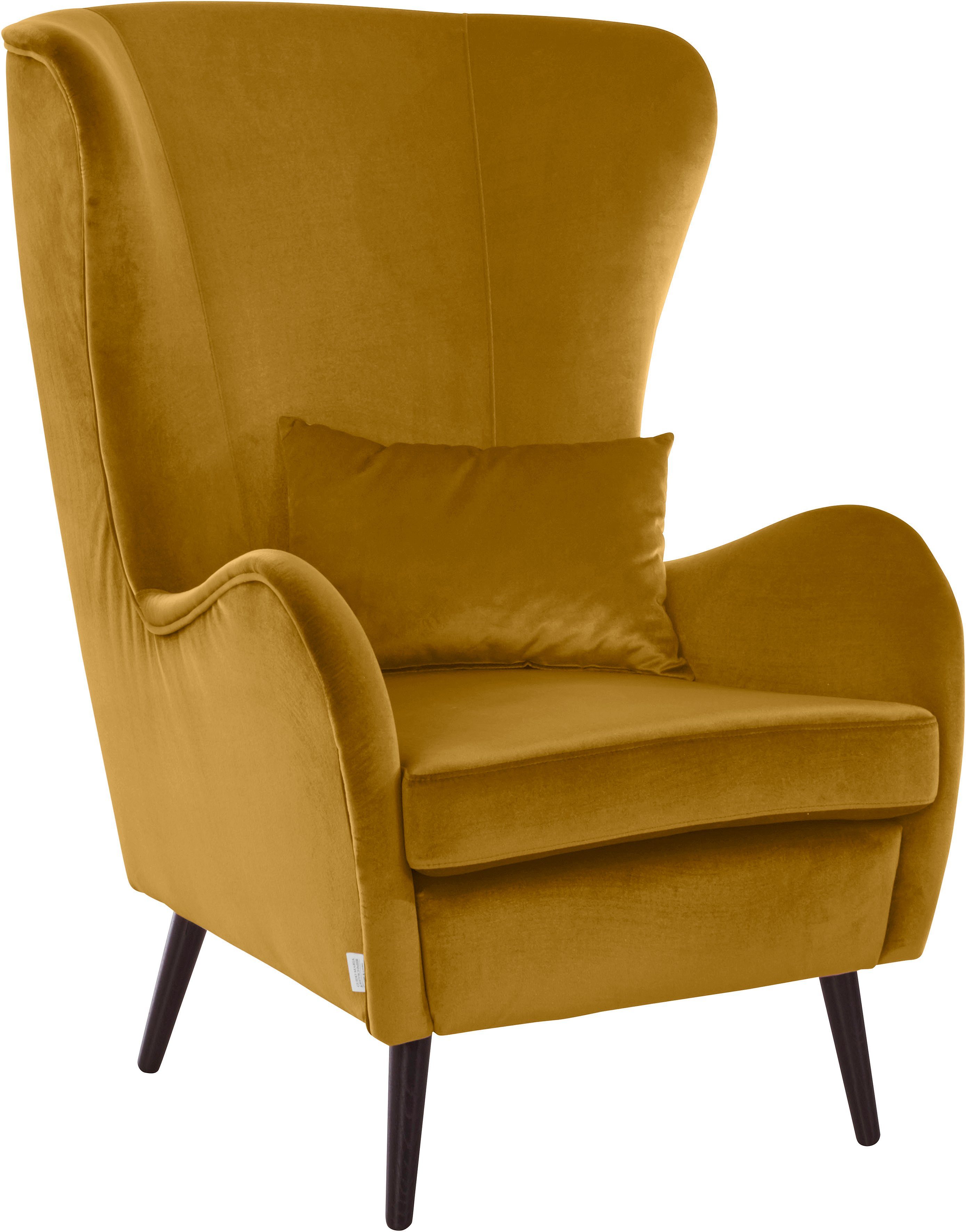 Home affaire Sessel Sallito, Ohrensessel, TV-Sessel, für Wohnzimmer, auch in Samtcord