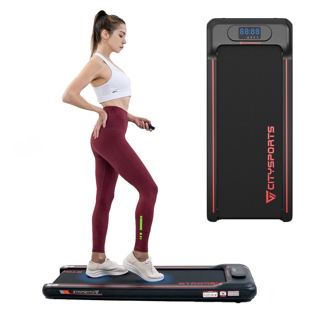 CITYSPORTS Laufband WP8 Waking/Jogging Pad 440W motor (Toolkits, Schmiermittel), Laufbander für Zuhause 1-6km/h mit 3-stufig einstellbare Steigung