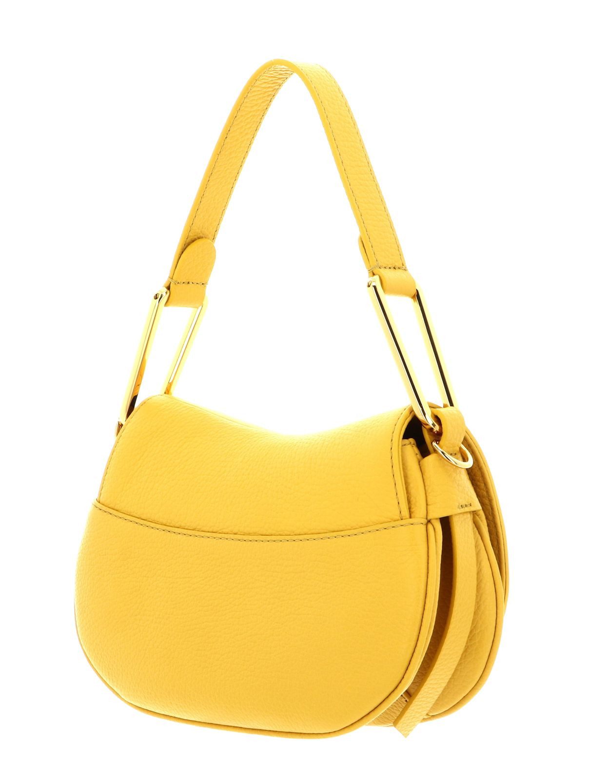 COCCINELLE Schultertasche Shoulderbag Grained Leather, aus echtem Rindsleder
