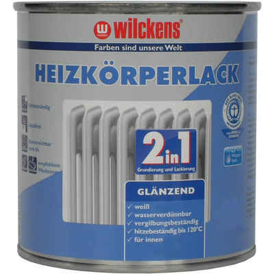 Wilckens Farben Heizkörperlack, Weiß glänzend, 750 ml