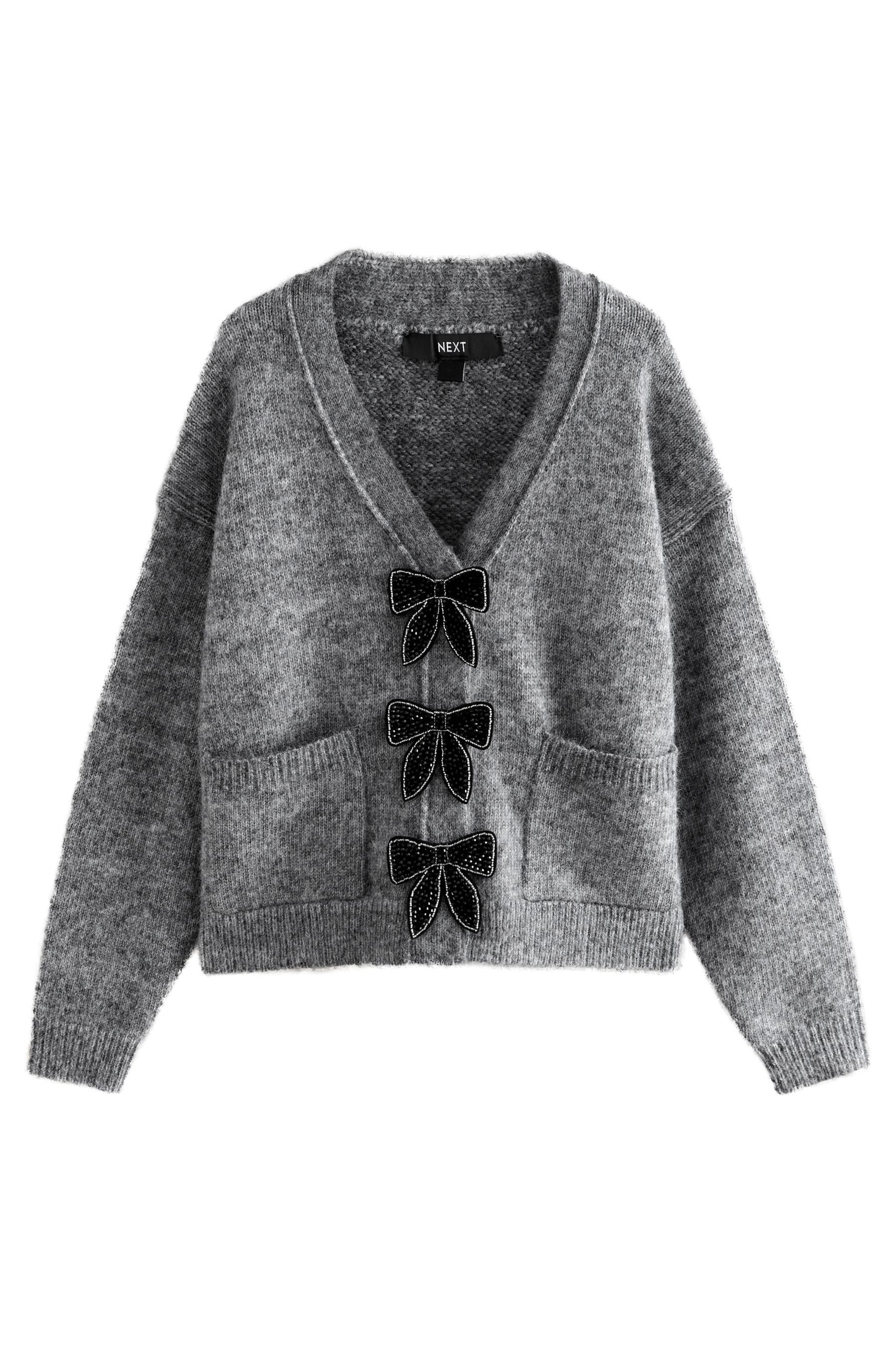 Next Strickjacke Geknöpfte Strickjacke mit Tasche günstig online kaufen