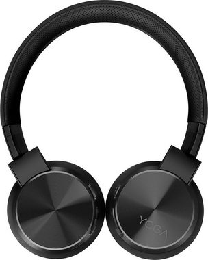 Lenovo Yoga-Kopfhörer mit aktiver Geräuschunterdrückung Headset (Active Noise Cancelling (ANC), Echo Noise Cancellation (ENC), Sprachsteuerung, Bluetooth)