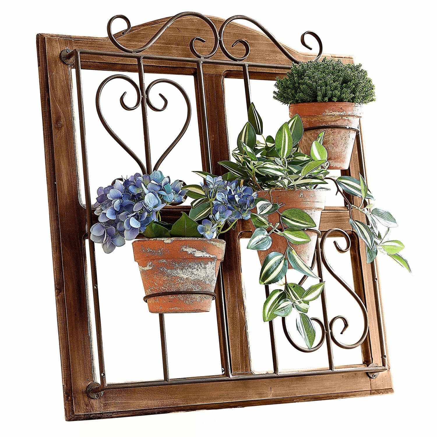 Mirabeau Übertopf Pflanztopfhalter Nectarise antikbraun