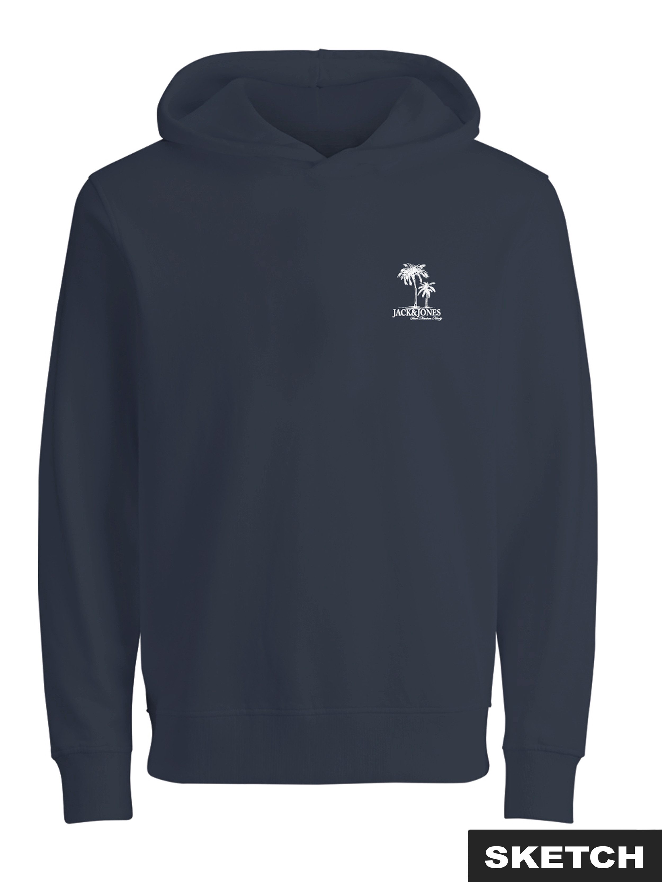 Jack & Jones Junior Kapuzensweatshirt JORAFA CHEST SWEAT HOOD JNR