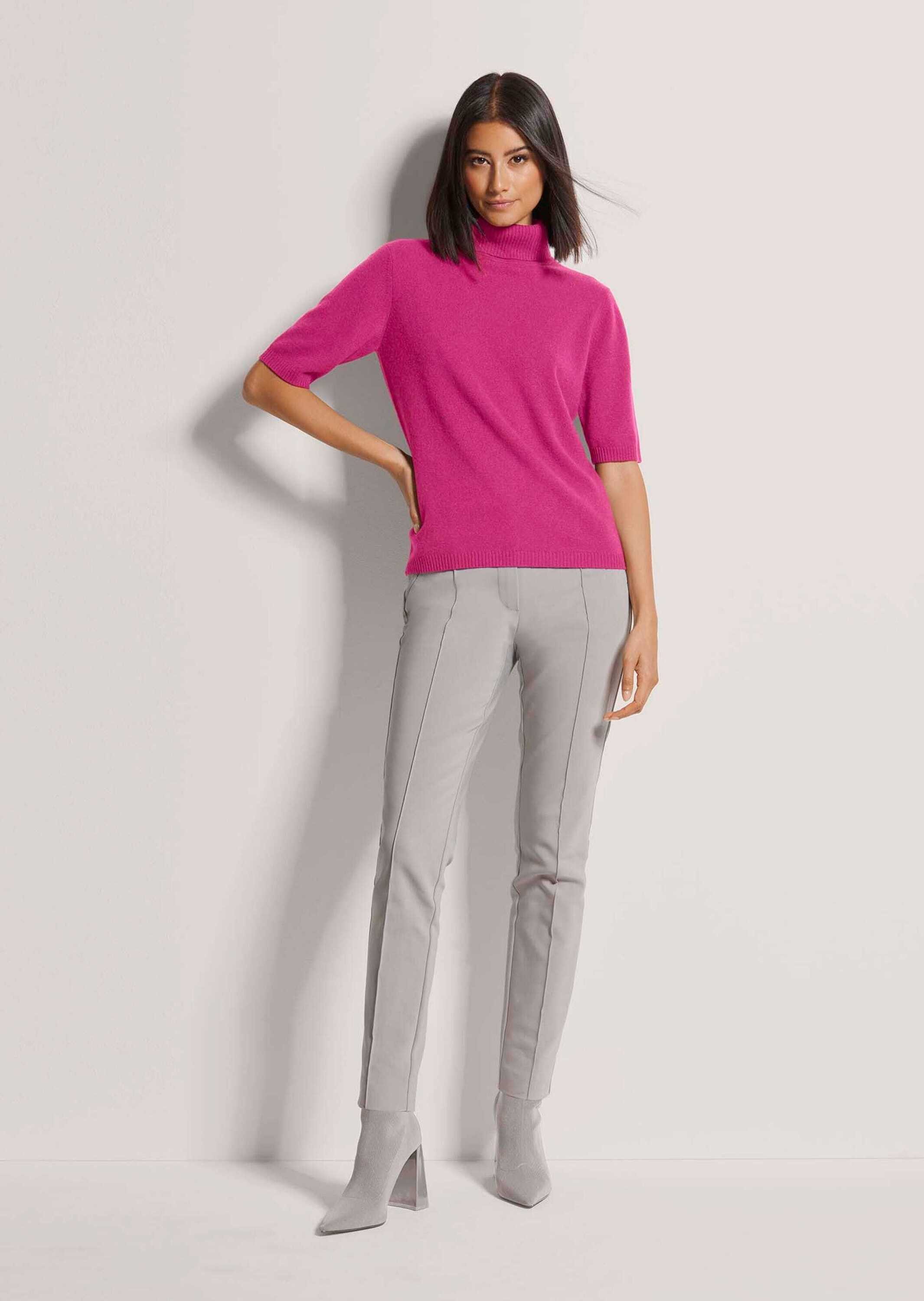 MADELEINE Strickpullover Luxuriöser Strickpullover mit Rollkragen Rollkrage günstig online kaufen