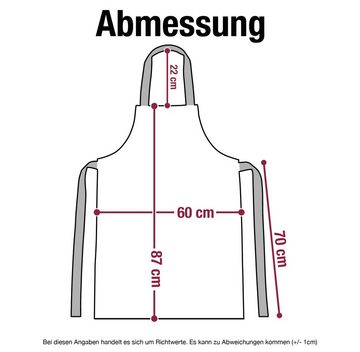 Shirtracer Kochschürze Ich empfehle das Würstchen - Lustiges Geschenk für Grillfans Vatertag, (1-tlg), Grillschürze Herren Männer