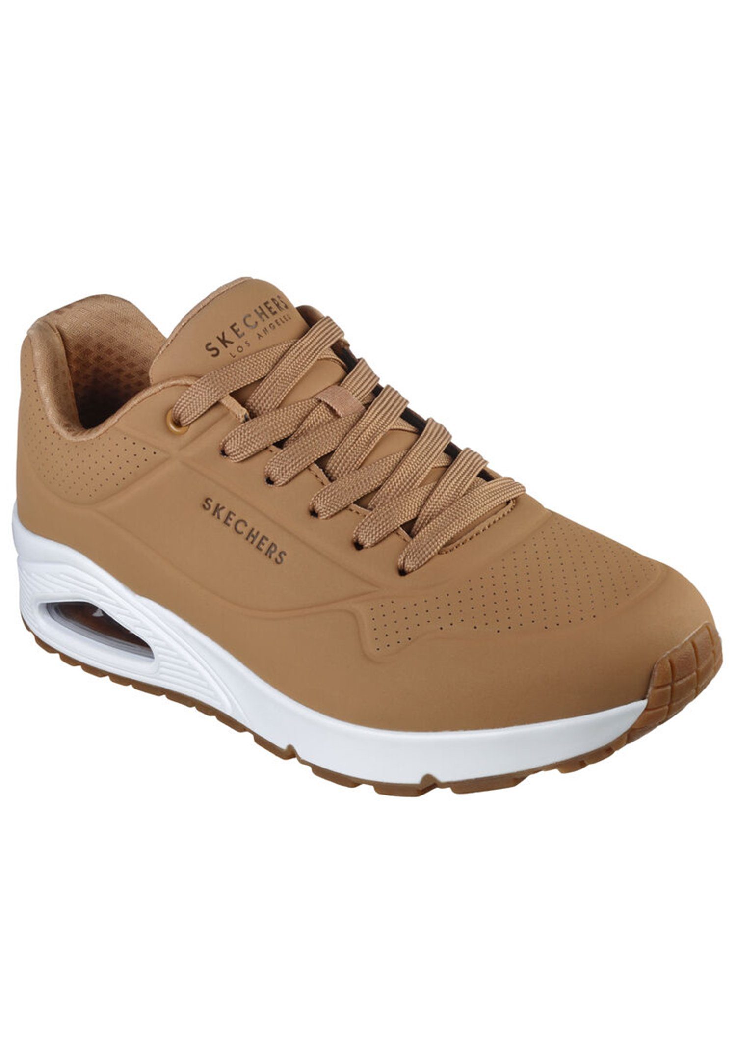 Sneaker TAN UNO AIR Braun Skechers ON STAND