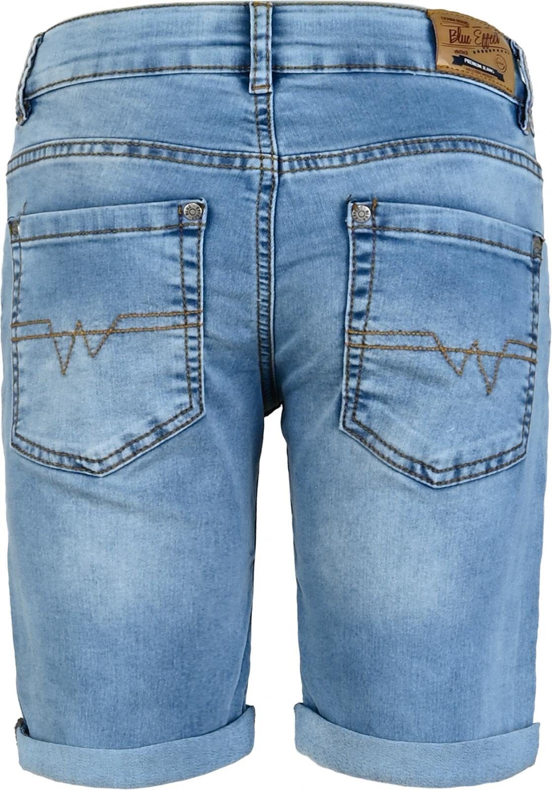 Plus EFFECT Größe BLUE Jeansshorts Jeans-Shorts