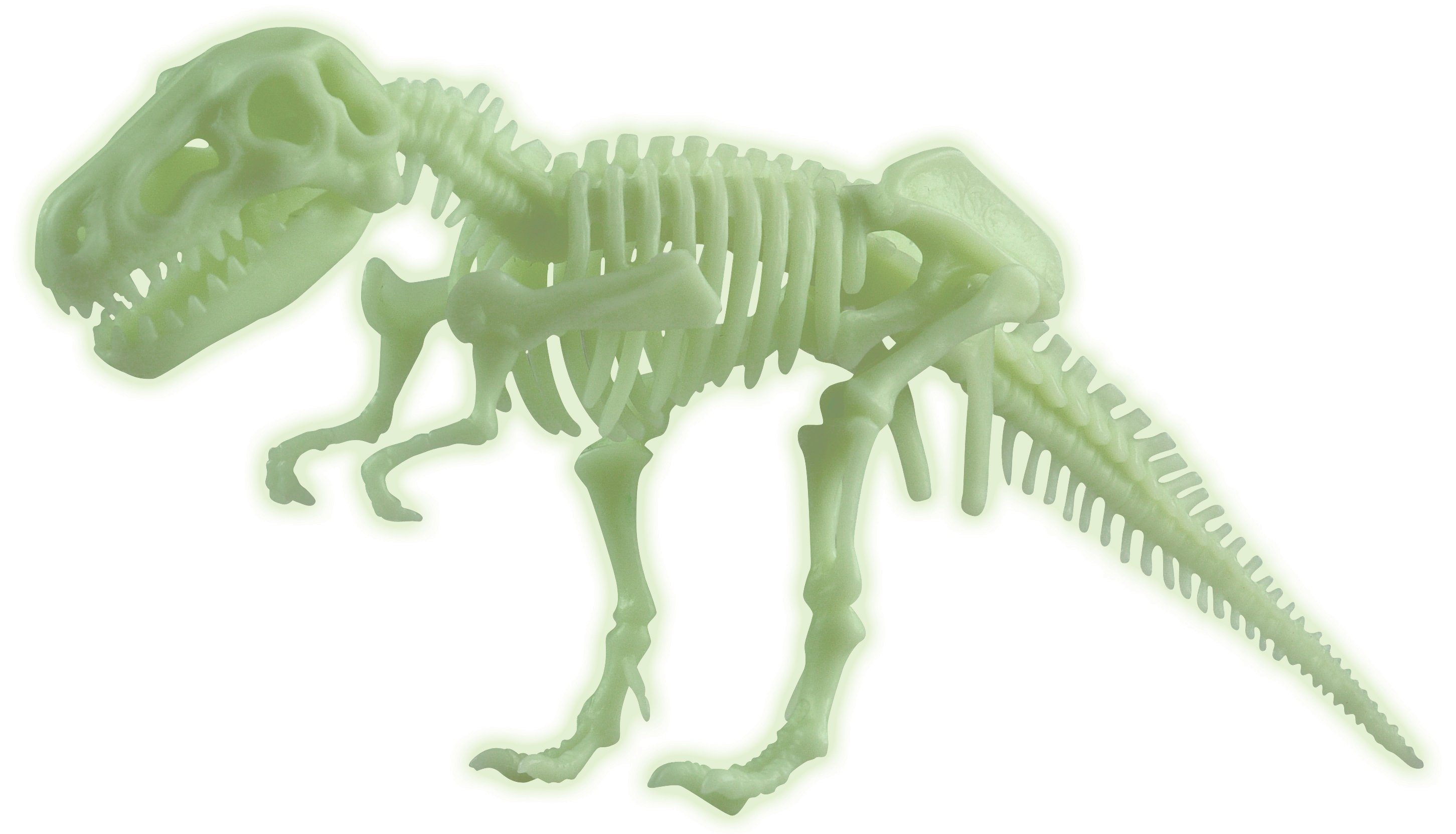 Edu-Toys Experimentierkasten Dinosaurierbausätze nachtleuchtend, (VT055 Mammut-tlg)