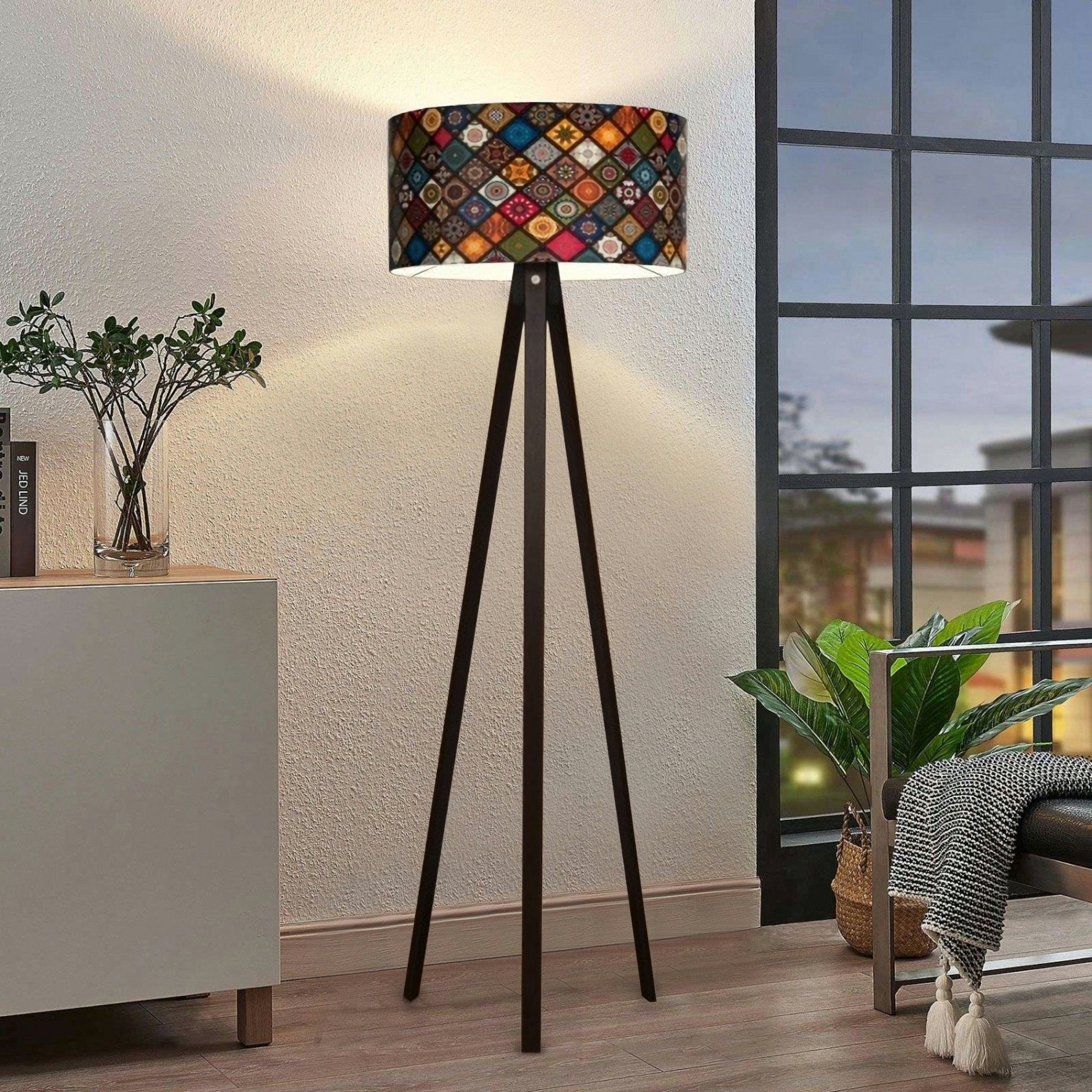 lux.pro Stehlampe, ohne Leuchtmittel, »Newport« Stehleuchte günstig online kaufen