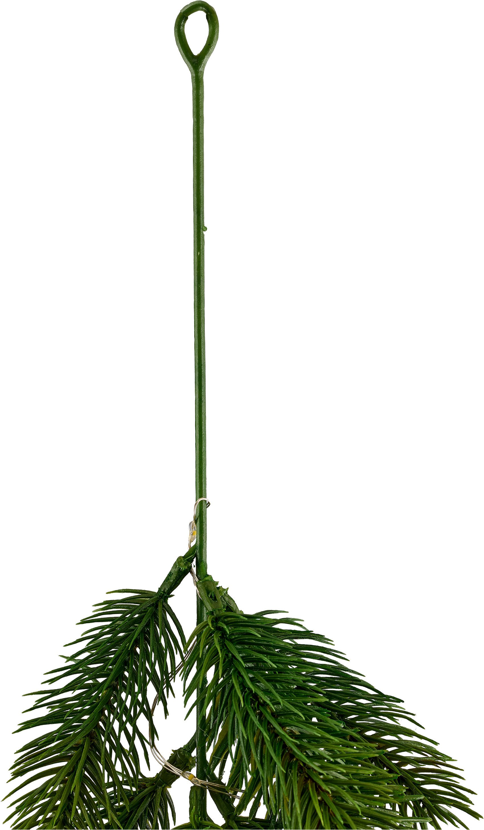 Kunstgirlande Tannengirlande mit Timer für Beleuchtung, ca.175cm lang, OTTO home, zahlreiche Tannenspitzen,Weihnachtsdeko für den Tisch, Fenster,Tür – Bild 4 von 4