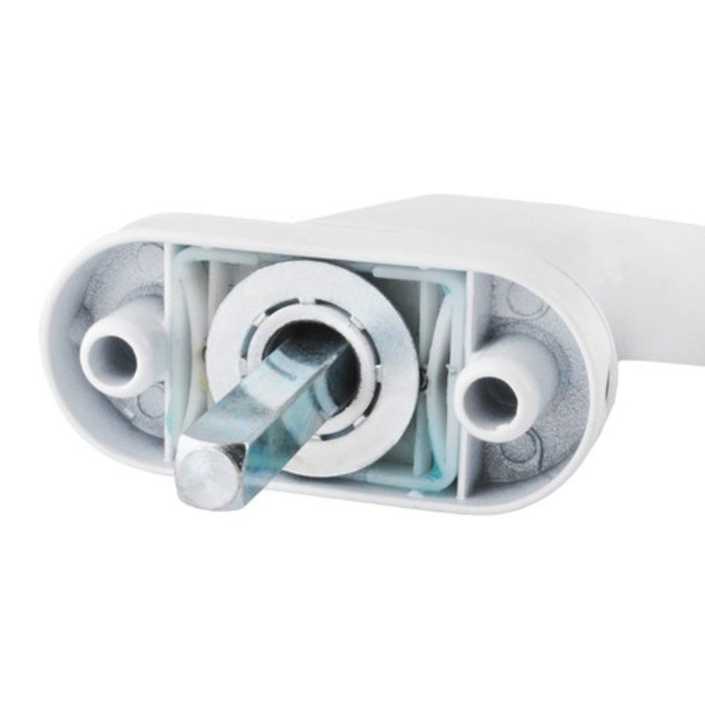 MALATEC Fenstergriff Griff Fenster abschließen, Griff, L: 13 cm, (Spar-Set, 4-tlg., Verriegelte Fenster und Balkontüren verhindern, einbrechen), mit Schlüssel abschließen