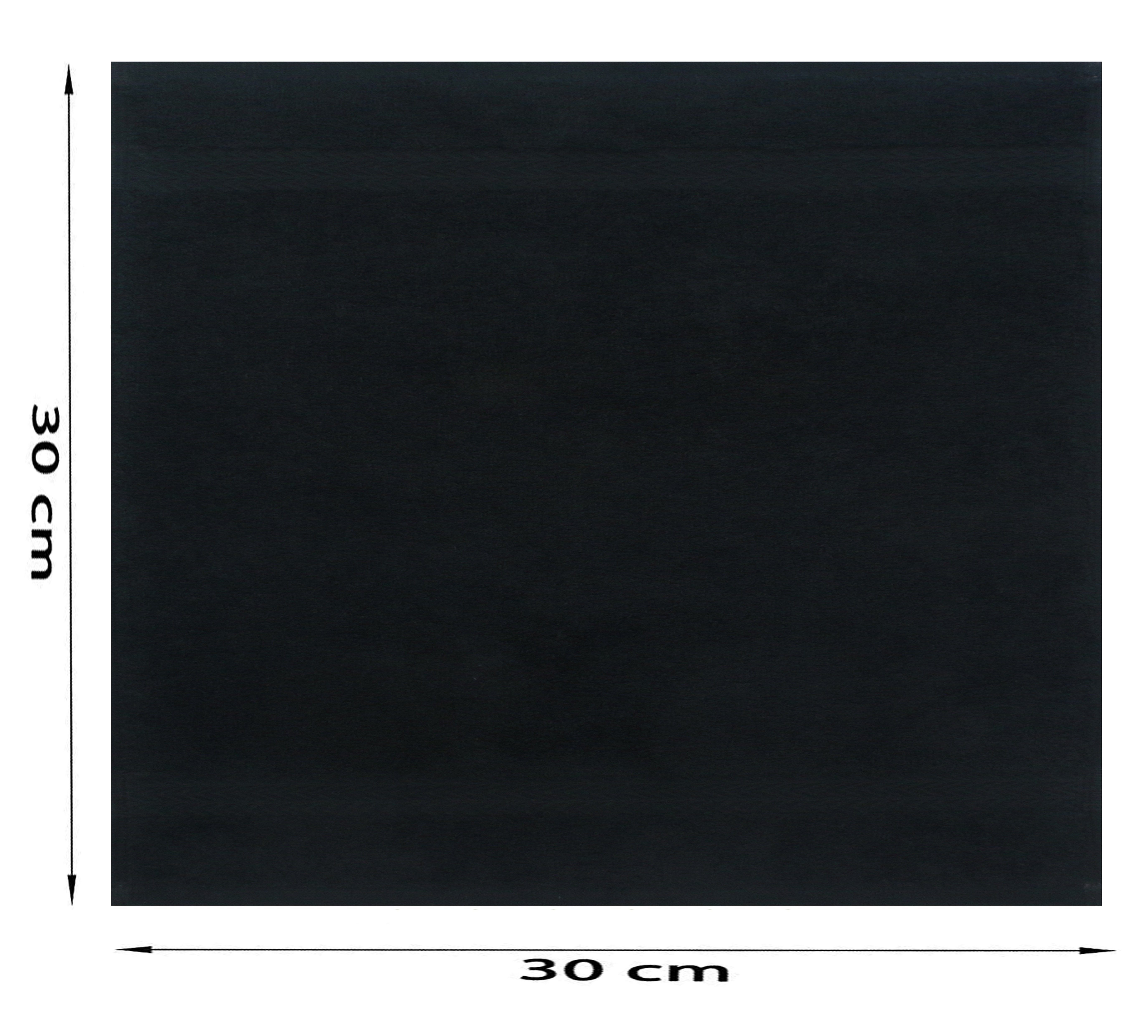 Baumwolle Set Betz Premium schwarz Stück nuss Farbe Seiflappen 10 Seiftuch 30x30 cm Seiftücher 100% und