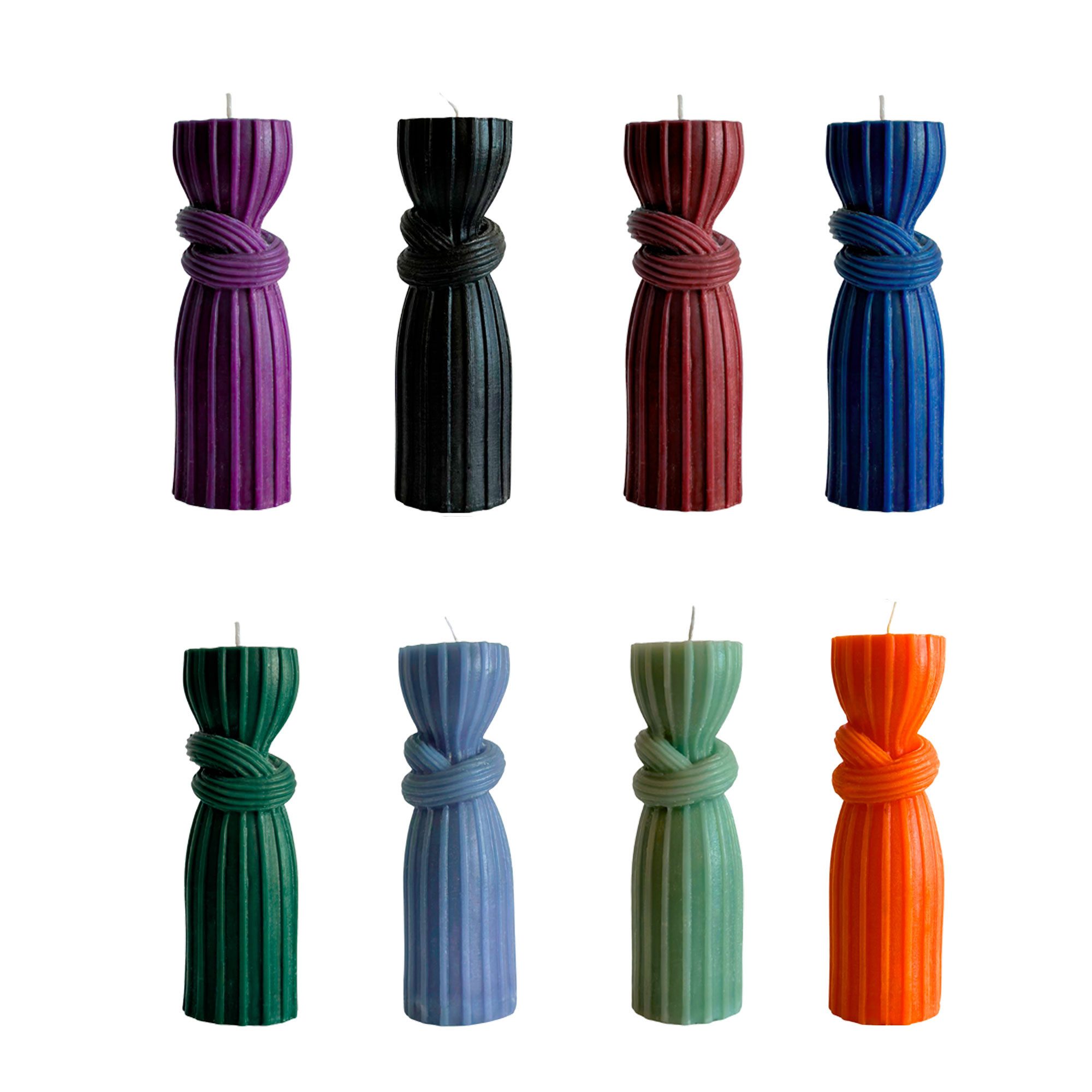 NoblesBox Formkerze NobleBox Kerze aus Bienewachs - Handgemacht - Form- Dekokerz - 4 Sets (Formkerzen)