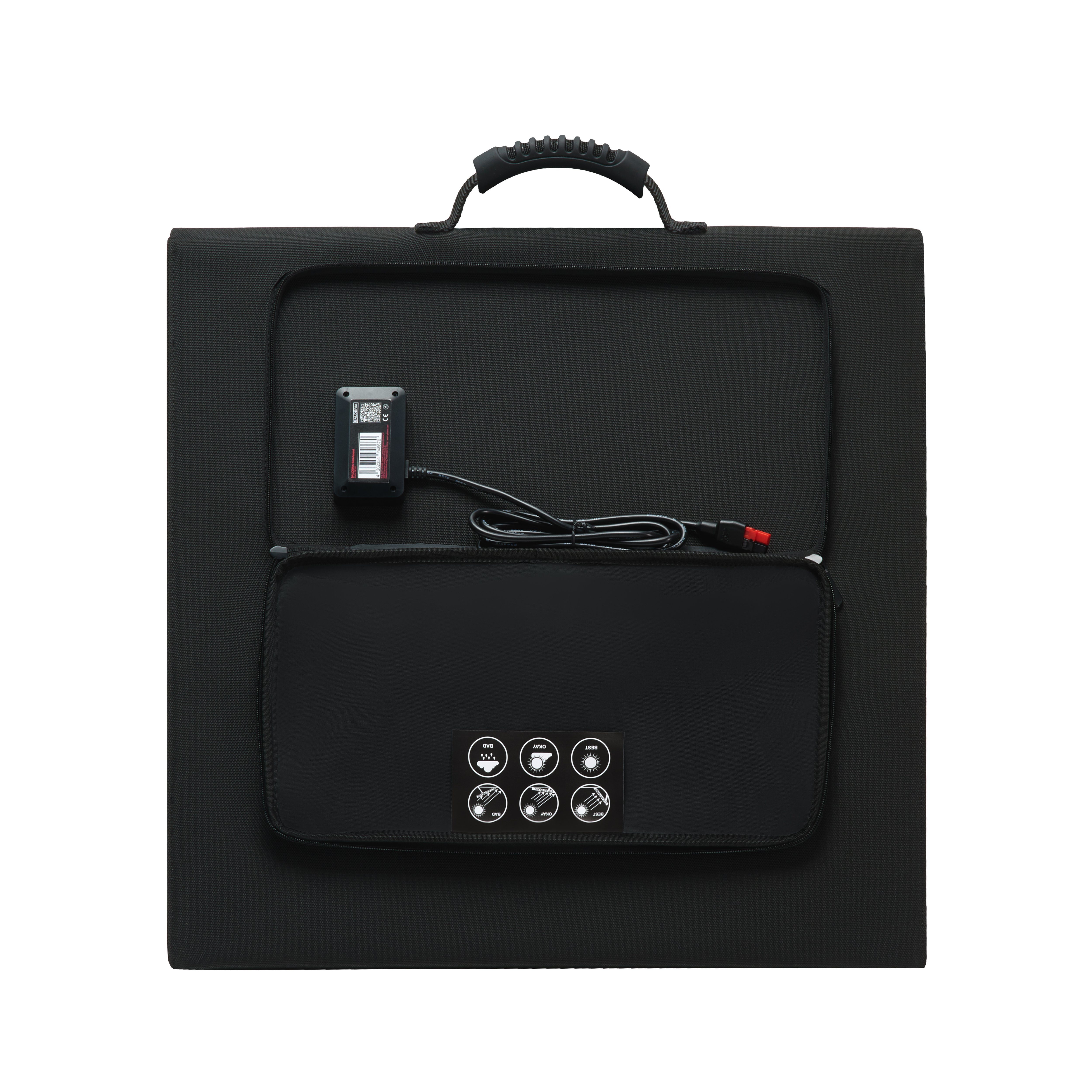 Balderia Solarmodul SP120, Monokristallin, (1-St), faltbar, für Wohnmobile und Camping