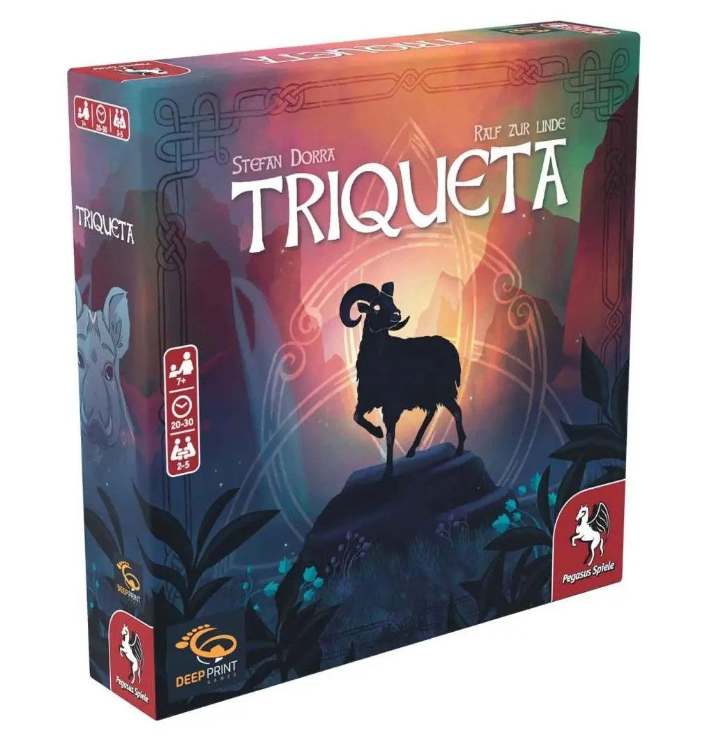 Spiel Triqueta (Deep Print Games) (English Edition)