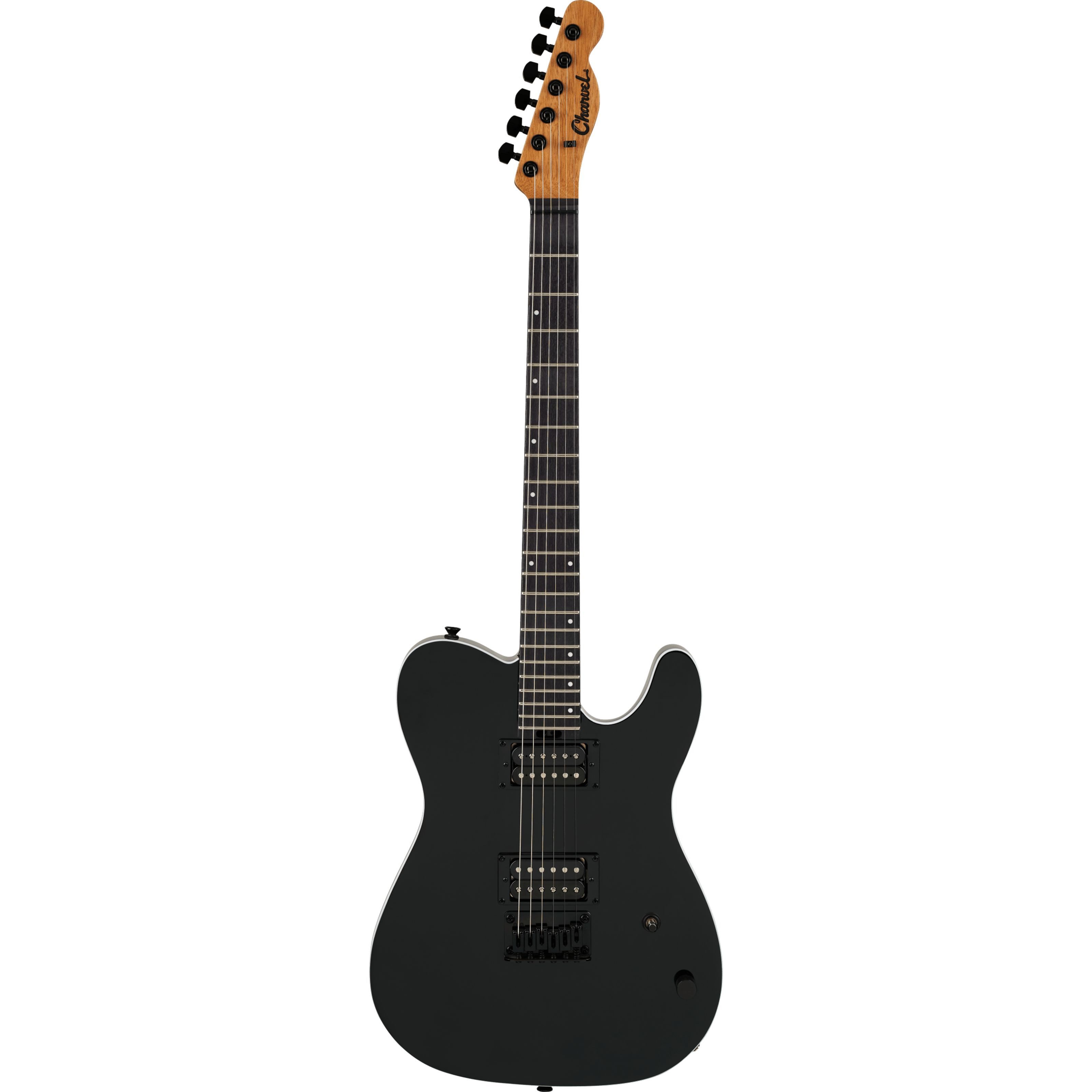 Charvel E-Gitarre, E-Gitarren, ST-Modelle, Standard San Dimas Style-2 HH HT Gloss Black - E-Gitarre